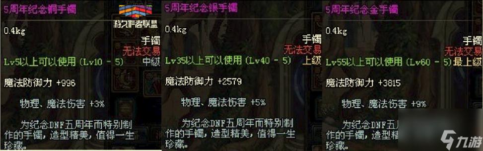 dnf5周年纪念手镯怎么得  dnf5周年纪念手镯获得攻略